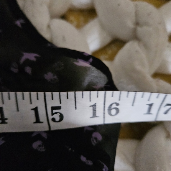 Volcom Inc. Sheer Black Dress with Birds Sculls... - Picture 4 of 5